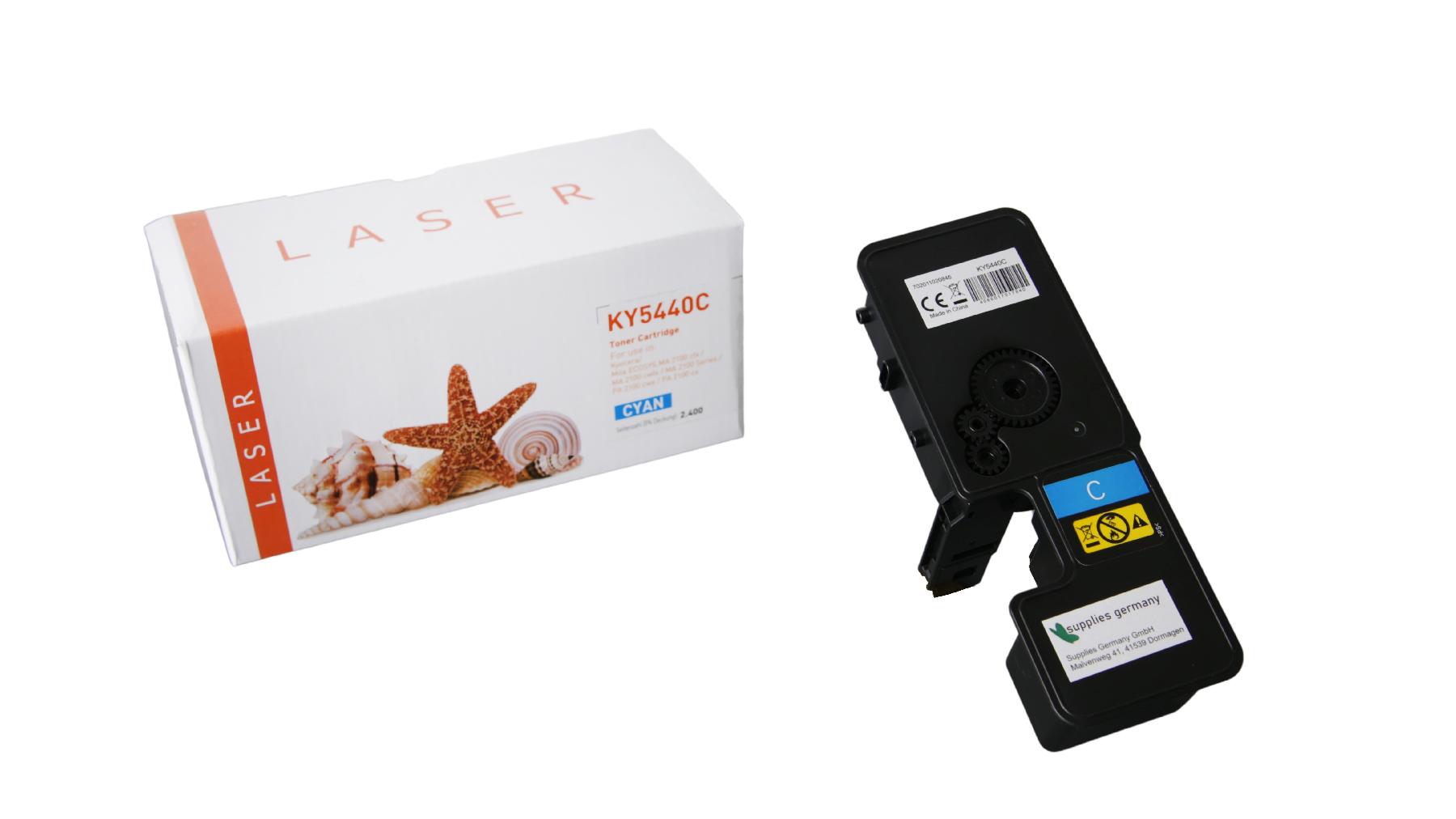 Alternativ Toner Cyan für Kyocera / TK5440 / 2.400 Seiten