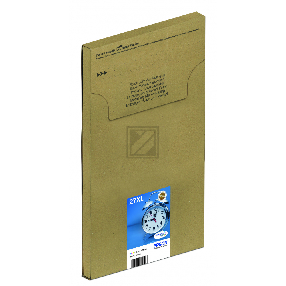 C13T27154510 // 27XL / original EPSON Tintenpatrone MultiPack / C13T27154510 / 1100 S. / 10.40 ml