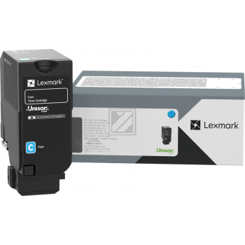 81C0X20 / cyan / original LEXMARK Toner cyan / 81C0X20 / 16200 S.