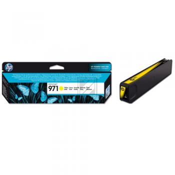 CN624AE // 971 / gelb / original HP Tintenpatrone gelb / CN624AE / 2500 S. / 24.50 ml