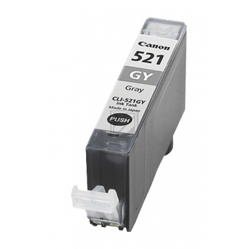 2937B001 // CLI521GY / original CANON Tintenpatrone grau / 2937B001 / 1370 S. / 9.00 ml