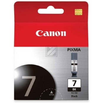 2444B001 // PGI7BK / schwarz / original CANON Tintenpatrone schwarz / 2444B001 / 570 S. / 25.00 ml
