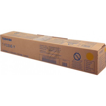 6AJ00000111 // TFC50EY / gelb / original TOSHIBA Toner gelb / 6AJ00000111 / 33600 S.