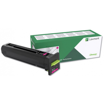 82K2XM0 / magenta / original LEXMARK Toner magenta / 82K2XM0 / 22000 S.
