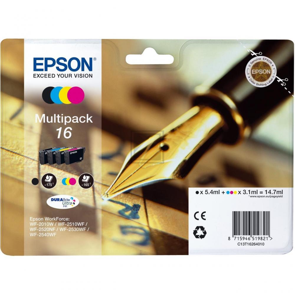 C13T16264012 // 16 / original EPSON Tintenpatrone MultiPack / C13T16264012