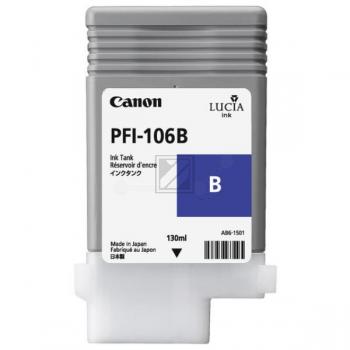 6629B001 // PFI106B / original CANON Tintenpatrone blau / 6629B001 / 130.00 ml