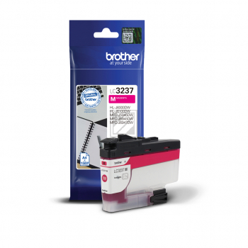 LC3237M / original BROTHER Tintenpatrone magenta / LC3237M / 1500 S.