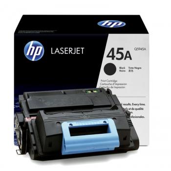 Q5945A // 45A / schwarz / original HP Toner schwarz / Q5945A / 18000 S.