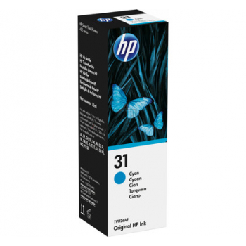 1VU26AE // 31 / cyan / original HP Tintenpatrone cyan / 1VU26AE / 8000 S. / 70.00 ml