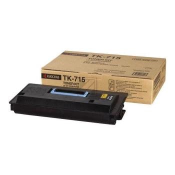 1T02GR0EU0 // TK715 / schwarz / original KYOCERA Toner schwarz / 1T02GR0EU0 / 34000 S.