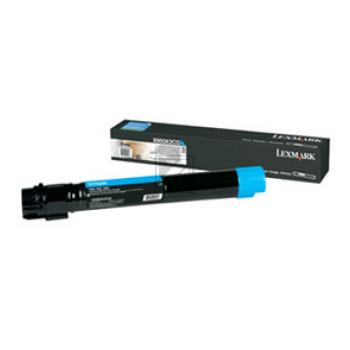 X950X2CG / cyan / original LEXMARK Toner cyan / X950X2CG / 22000 S.