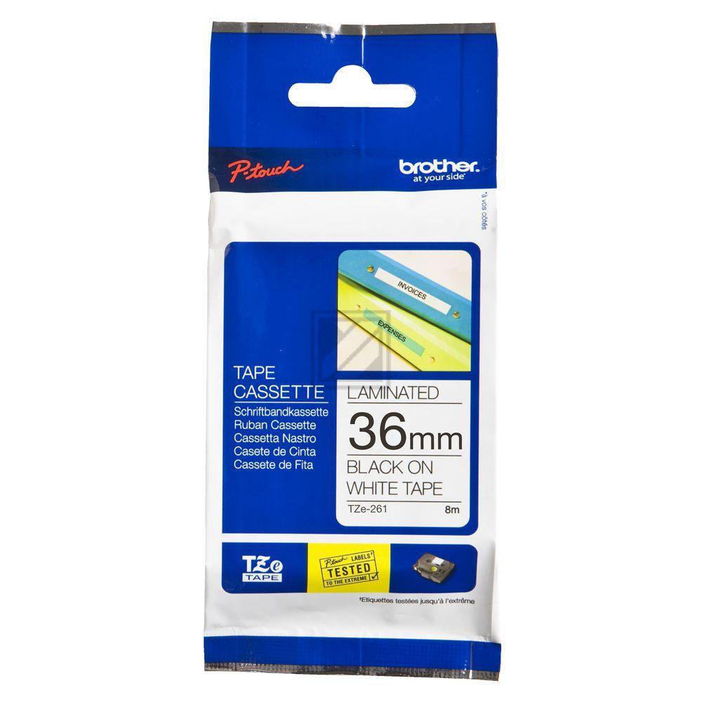 TZE261 / original BROTHER PTouch Farbband / TZE261