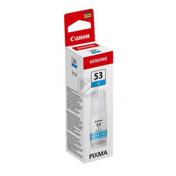 4673C001 // GI53C / cyan / original CANON Tintenflasche cyan / 4673C001 / 3000 S. / 60.00 ml