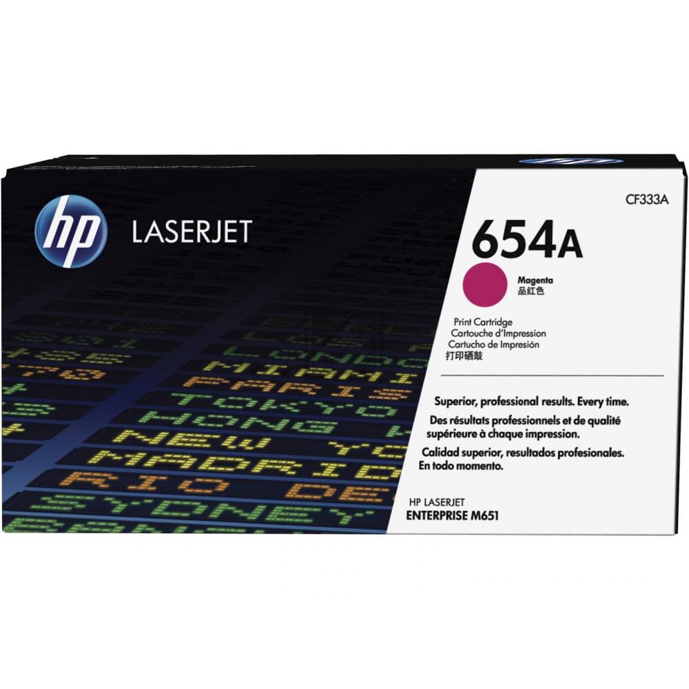 CF333A // 654A / magenta / original HP Toner magenta / CF333A / 15000 S.