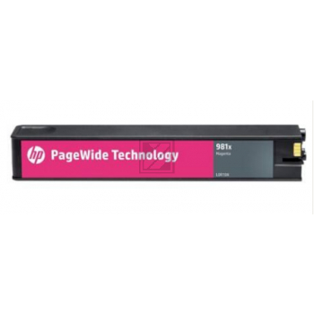 L0R10A // 981X / magenta / original HP Tintenpatrone magenta / L0R10A / 10000 S. / 114.50 ml