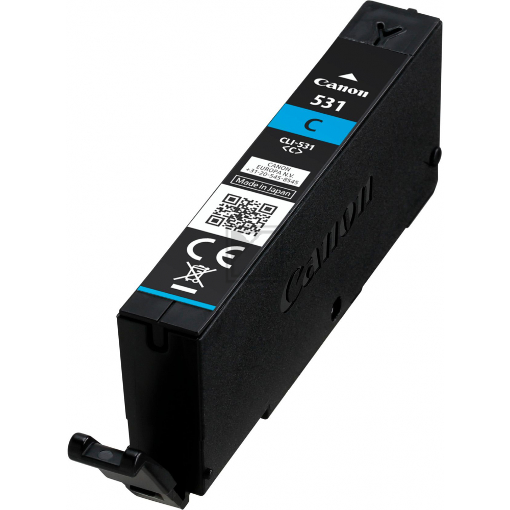 6119C001 // CLI531C / cyan / original CANON Tintenpatrone cyan / 6119C001 / 515 S. / 8.20 ml