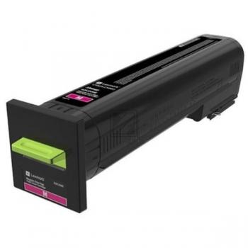 82K2XM0 / magenta / original LEXMARK Toner magenta / 82K2XM0 / 22000 S.