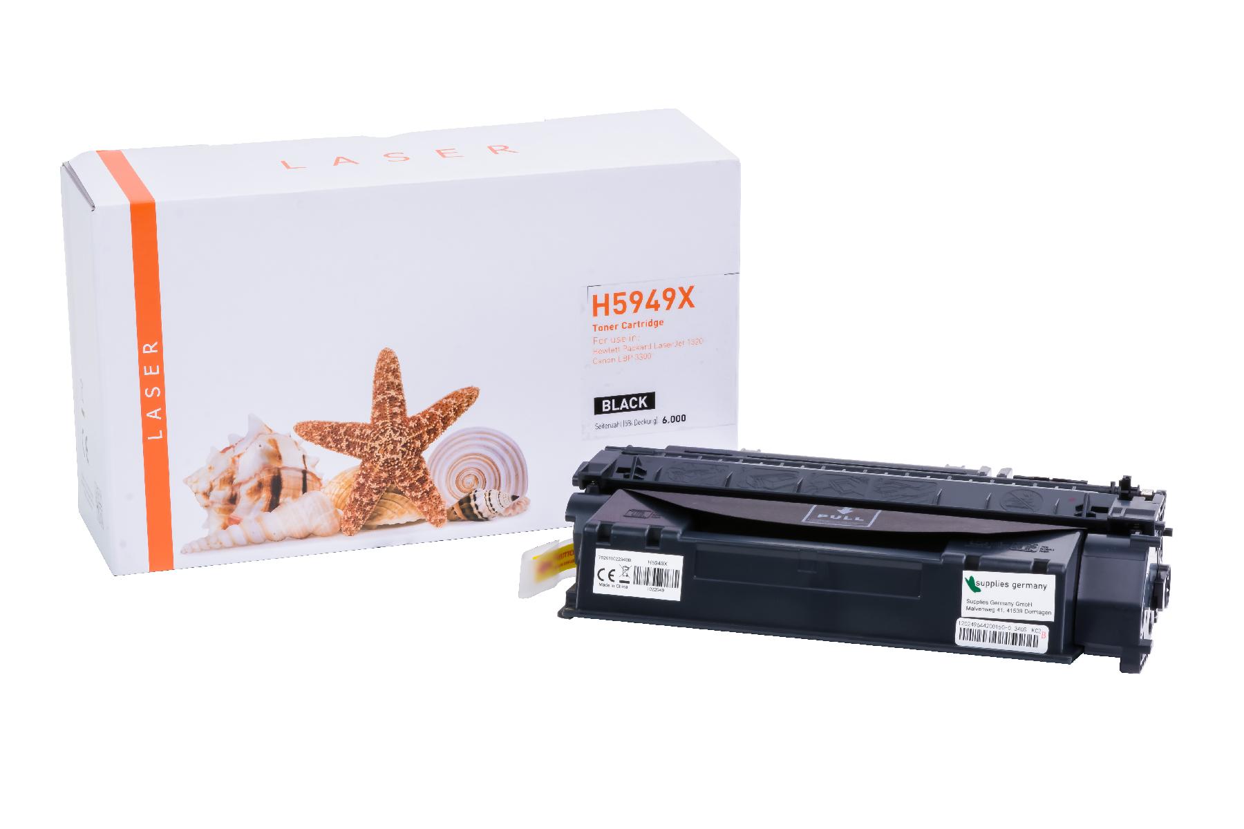 Alternativ Toner Black für HP / Q5949X / 6.000 Seiten