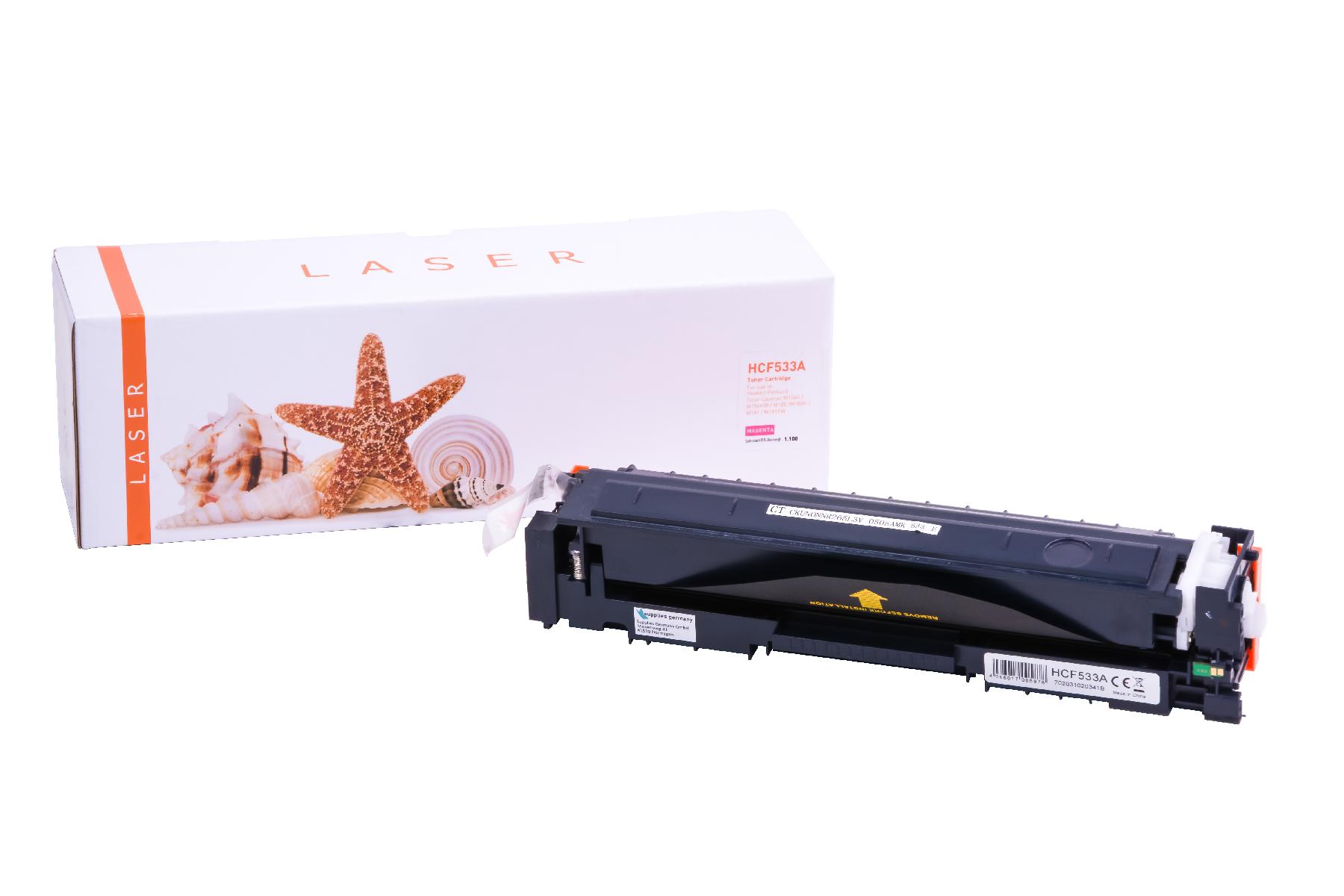 Alternativ Toner Magenta für HP / CF533A / 1.100 Seiten