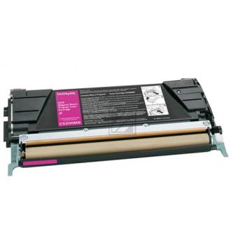 C5200MS / magenta / original LEXMARK Toner magenta / C5200MS / 1500 S.