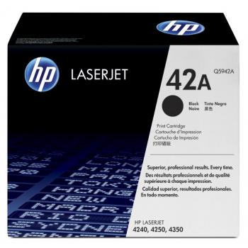 Q5942A // 42A / schwarz / original HP Toner schwarz / Q5942A / 10000 S.
