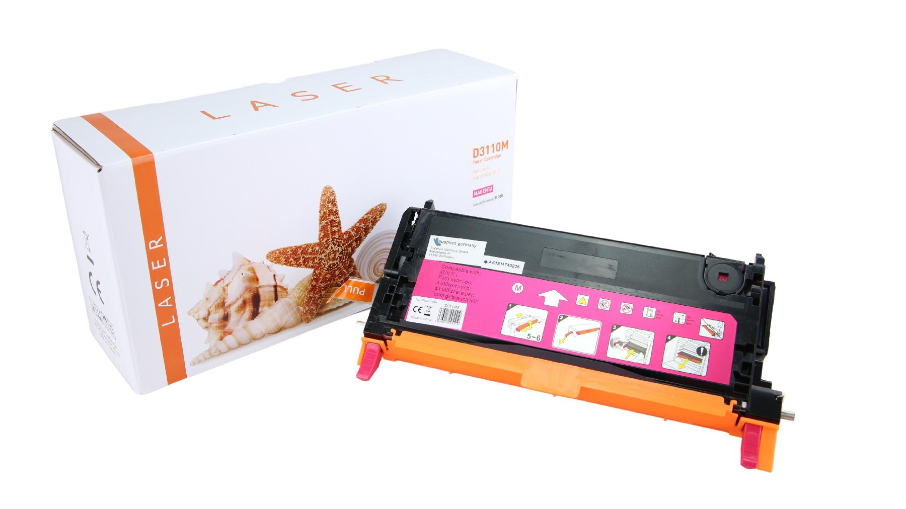 Alternativ Toner Magenta für Dell / RF013/59310172 / 8.000 Seiten