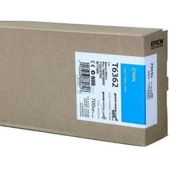 C13T636200 // T6362 / cyan / original EPSON Tintenpatrone cyan / C13T636200 / 700.00 ml