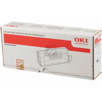 44318608 / schwarz / original OKI Toner schwarz / 44318608 / 11000 S.