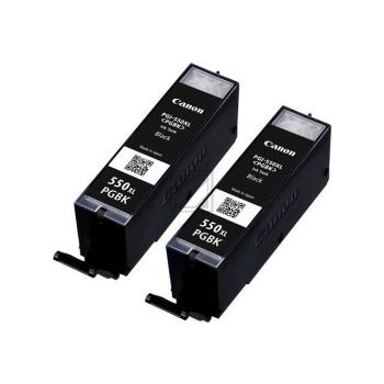 6431B005 // PGI550PGBKXL / original CANON Tintenpatrone schwarz / 6431B005 / 500 S. / 22.00 ml