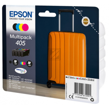 C13T05G64010 // 405 / original EPSON Tintenpatrone MultiPack / C13T05G64010 / 1250 S. / 23.80 ml