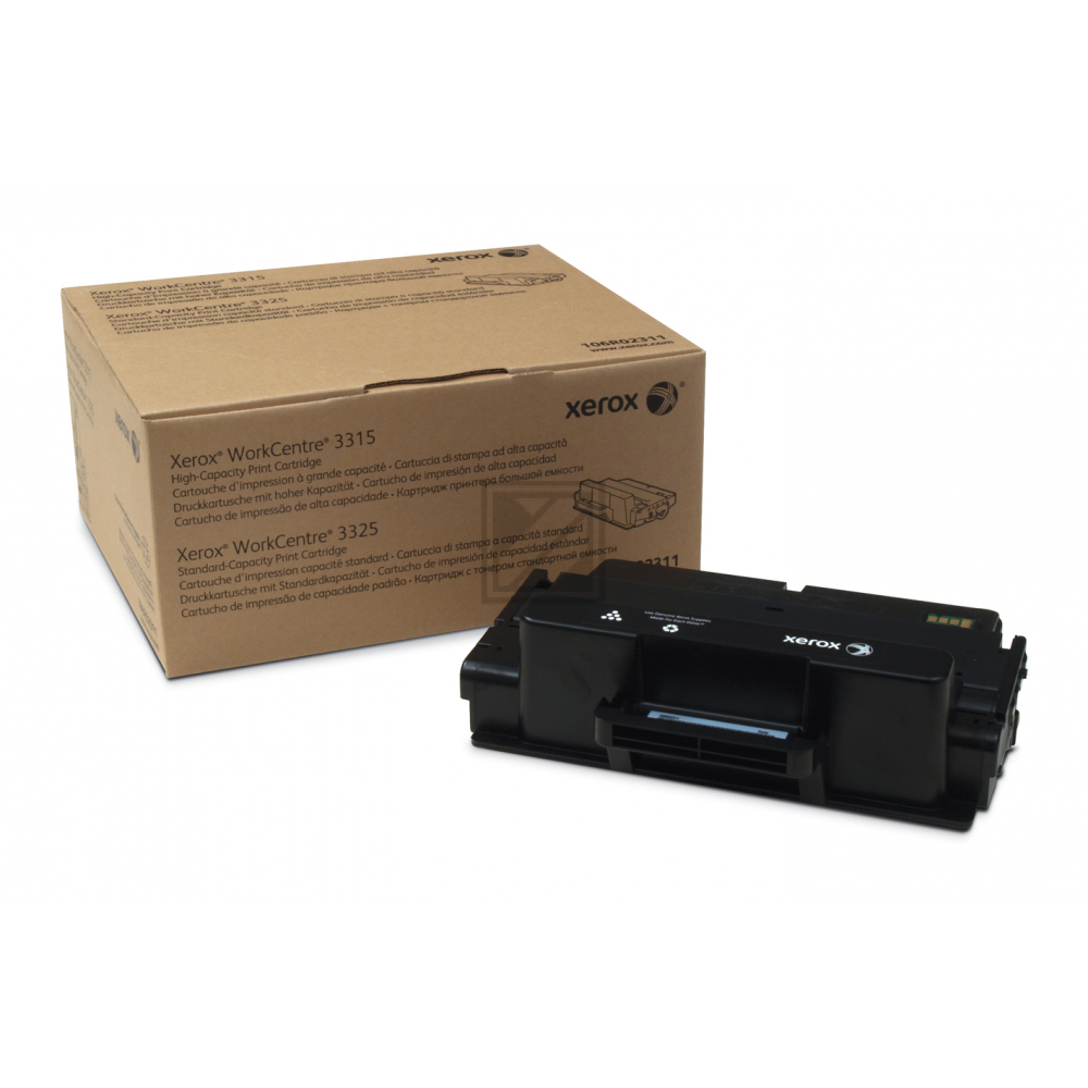 106R02311 / schwarz / original XEROX Toner schwarz / 106R02311 / 5000 S.
