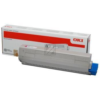 44844615 / cyan / original OKI Toner cyan / 44844615 / 7300 S.