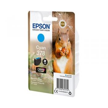 C13T37824010 // 378 / original EPSON Tintenpatrone cyan / C13T37824010 / 360 S. / 4.10 ml