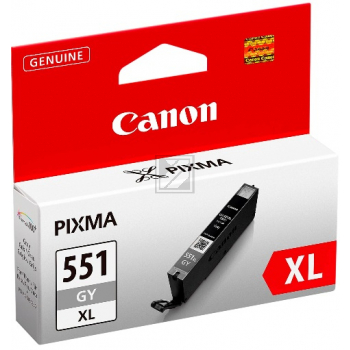 6447B001 // CLI551GYXL / original CANON Tintenpatrone grau / 6447B001 / 3350 S. / 11.00 ml