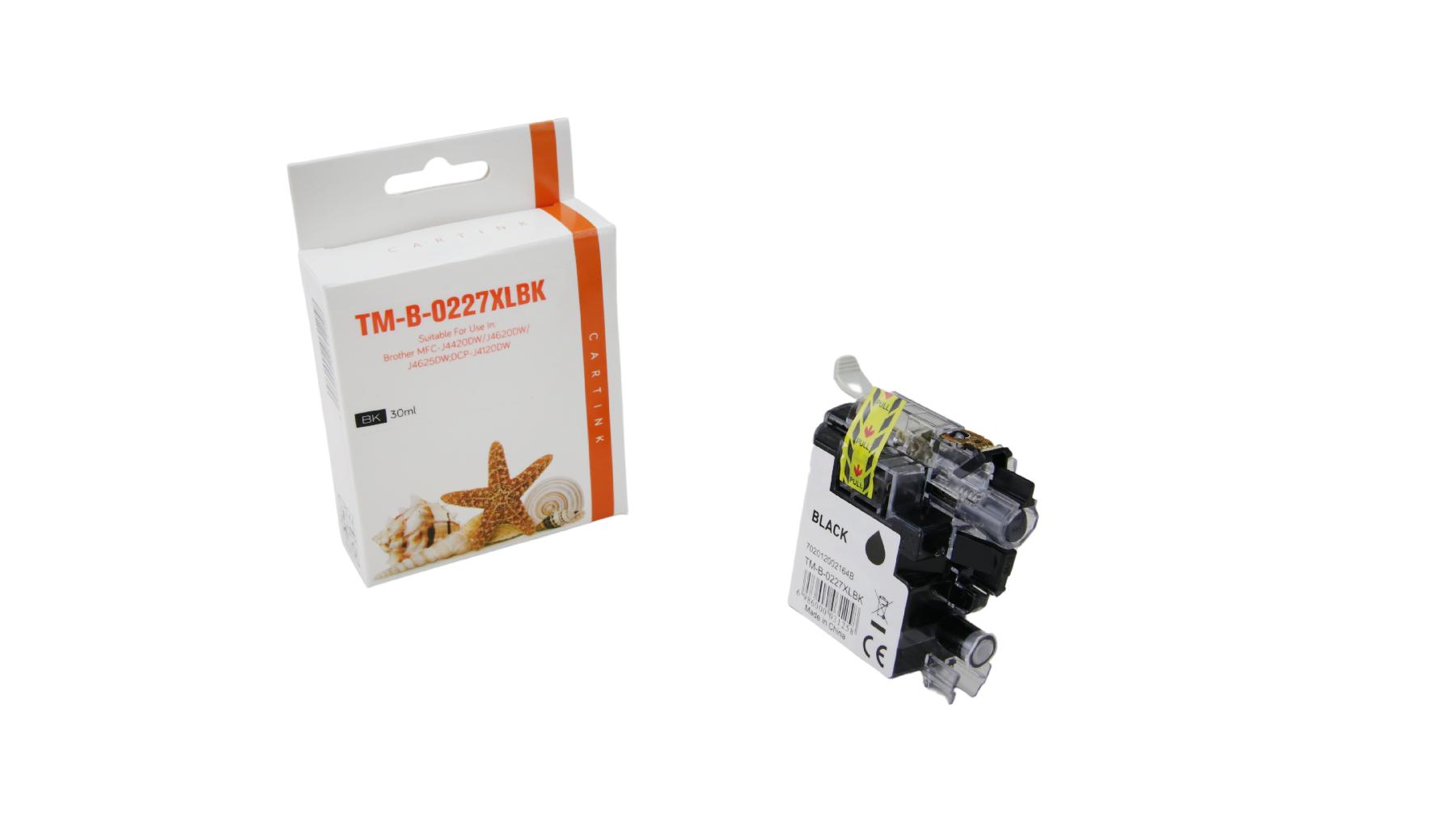 Alternativ Tinte Black für Bro / LC227BK / 30ml