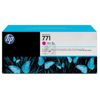 B6Y09A // 771C / magenta / original HP Tintenpatrone magenta / B6Y09A / 775.00 ml