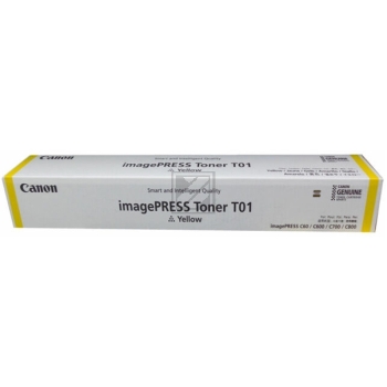8069B001 // T01 / gelb / original CANON Toner gelb / 8069B001 / 39500 S.