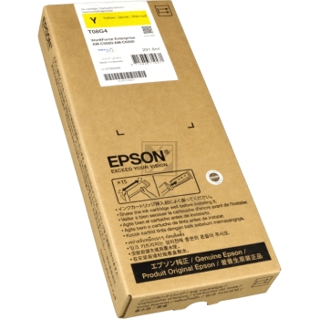 C13T08G400 // T08G4 / gelb / original EPSON Tintenpatrone gelb / C13T08G400 / 30000 S. / 350.00 ml