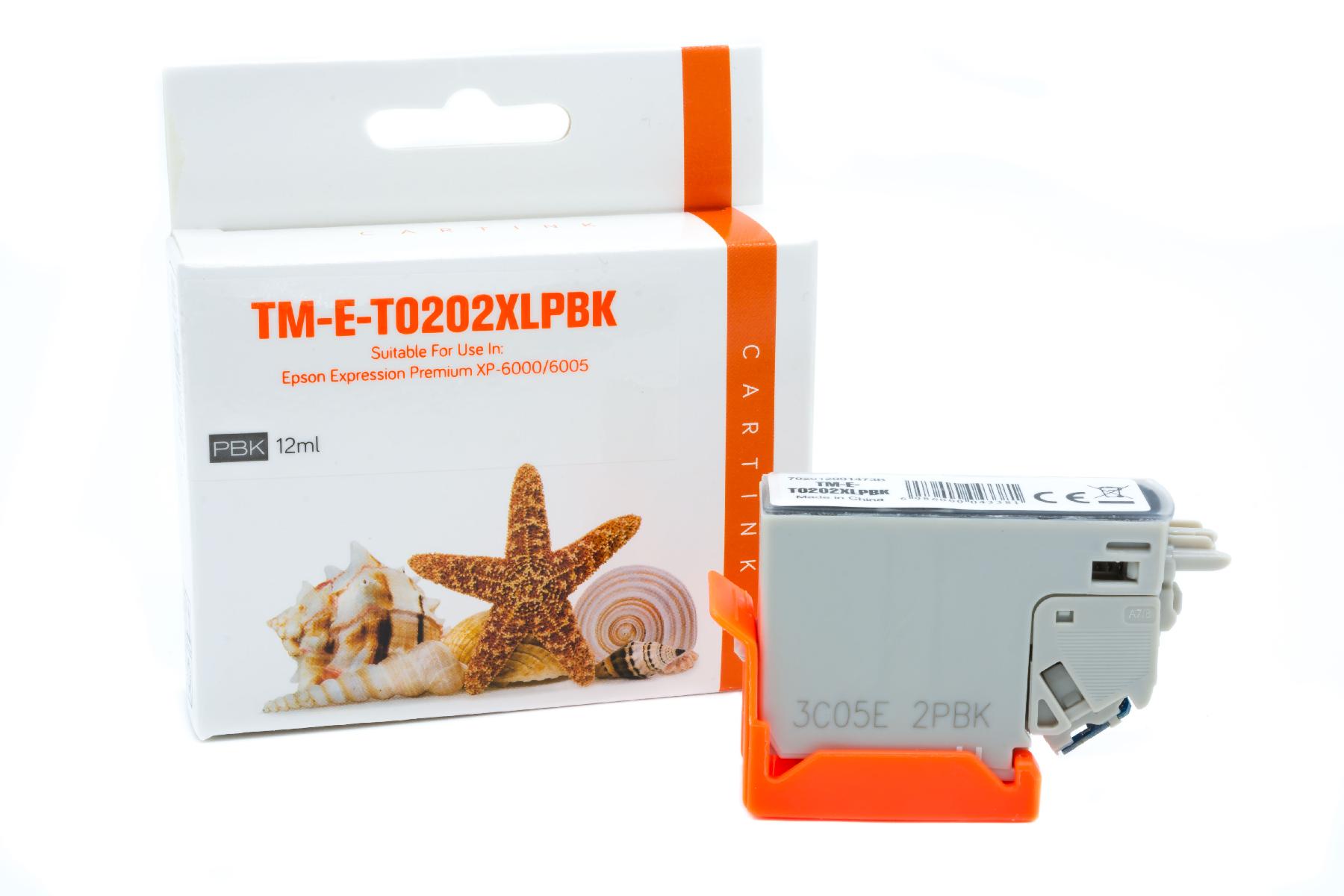 T0202XLPBK Alternativ Seestern Tinte Photo Bk / C13T02H14010 / 12ml