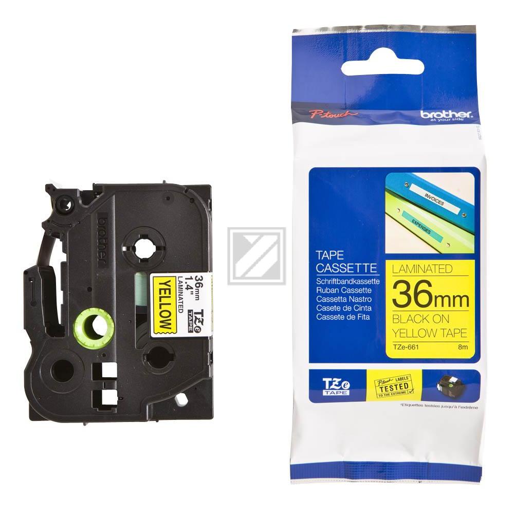 TZE661 / original BROTHER PTouch Farbband / TZE661