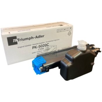 1T02YJCUT0 // PK5020C / cyan / original Utax Toner / 1T02YJCUT0 / 5000 S.
