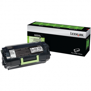 52D2X0L // 522XL / schwarz / original LEXMARK Toner schwarz / 52D2X0L / 45000 S.