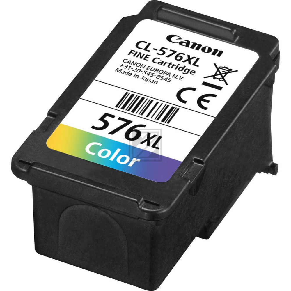 5441C001 // CL576XL / original CANON Druckkopfpatrone color / 5441C001 / 300 S. / 12.60 ml