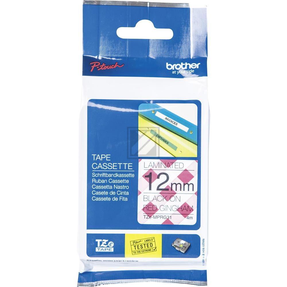 TZEMPRG31 / original BROTHER PTouch Farbband / TZEMPRG31