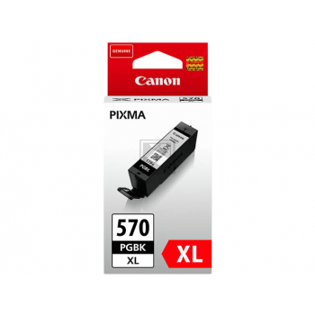 0318C001 // PGI570PGBKXL / schwarz / original CANON Tintenpatrone schwarz / 0318C001 / 500 S. / 22.20 ml