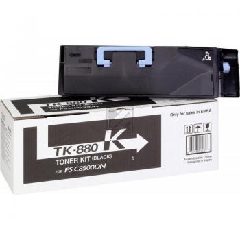 1T02KA0NL0 // TK880K / schwarz / original KYOCERA Toner schwarz / 1T02KA0NL0 / 25000 S.