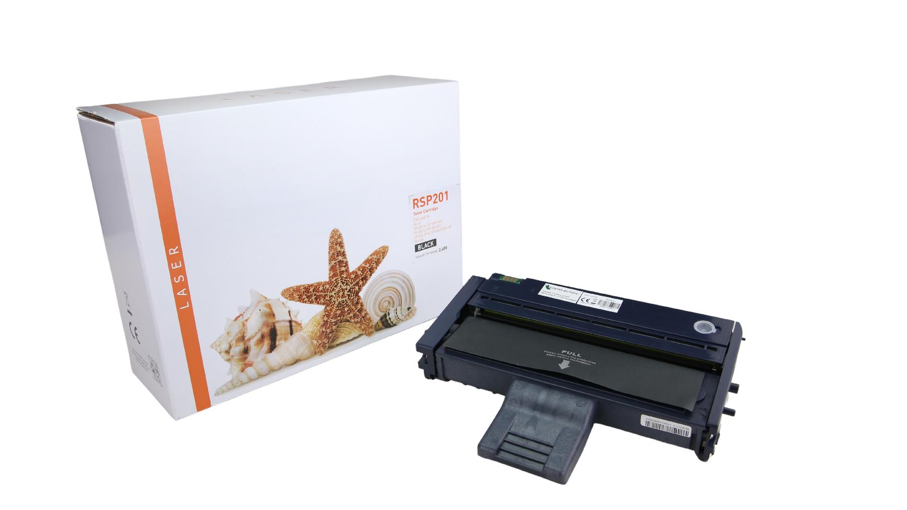 Alternativ Toner Black für Ricoh  / 407254 / 2.600 Seiten