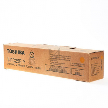 6AJ00000081 // TFC25EY / gelb / original TOSHIBA Toner gelb / 6AJ00000081 / 26800 S.