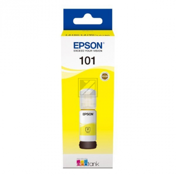 C13T03V44A // 101 / gelb / original EPSON Tintenflasche gelb / C13T03V44A / 70.00 ml