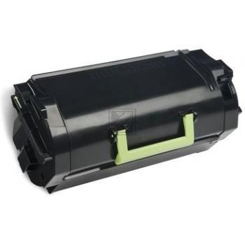 62D2H0E // 622H / original LEXMARK Toner schwarz / 62D2H0E / 25000 S.